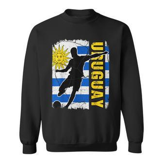Uruguayan Soccer Team Uruguay Flag Jersey Football Fans Sweatshirt - Monsterry DE