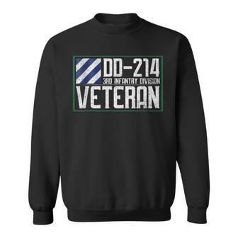 Us Army 3Rd Infantry Division Third Id Dd214 Veteran Sweatshirt - Monsterry UK