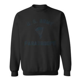 Us Army Paratroops Paratrooper Ww2 Vintage Pt Workout Gear Sweatshirt - Monsterry
