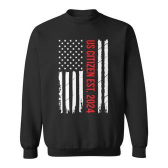 Us Citizenship Decoration American New Usa Citizen Sweatshirt - Monsterry