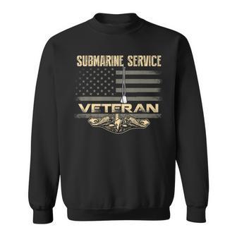 Us Submarine Service Veteran For Veteran Submariner Sweatshirt - Monsterry