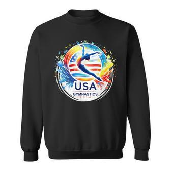 Usa 2024 Games United States Gymnastics America 2024 Usa Sweatshirt - Monsterry DE