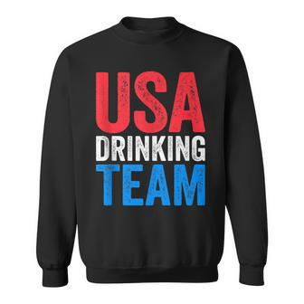 Usa Drinking Team Fourth Of July Sweatshirt - Monsterry UK