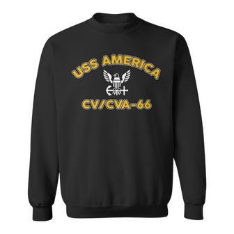 Uss America Cv 66 Cva Sweatshirt | Mazezy