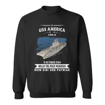 Uss America Lha Sweatshirt | Mazezy