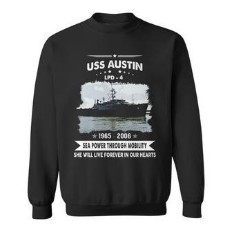Uss Austin Lpd Sweatshirt | Mazezy