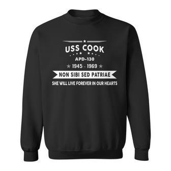 Uss Cook Apd Sweatshirt | Mazezy