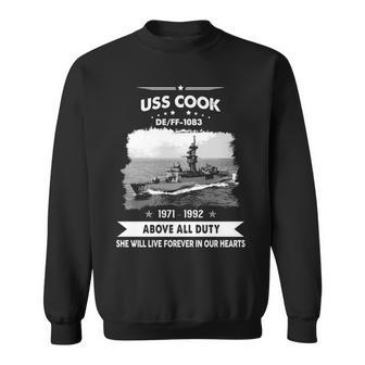 Uss Cook Ff Sweatshirt | Mazezy