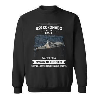 Uss Coronado Lcs Sweatshirt | Mazezy