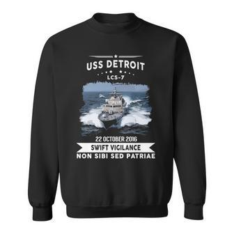 Uss Detroit Lcs Sweatshirt | Mazezy