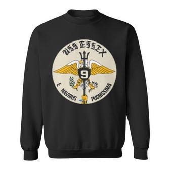 Uss Essex Cv 9 Cva Sweatshirt | Mazezy