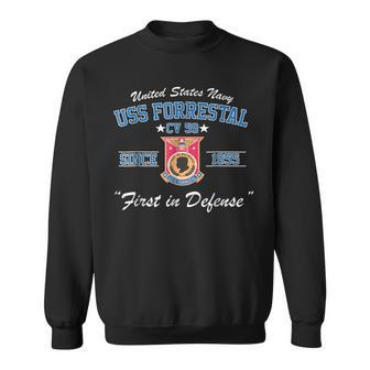 Uss Forrestal Cv59 Sweatshirt - Monsterry