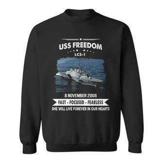 Uss Freedom Lcs Sweatshirt | Mazezy DE