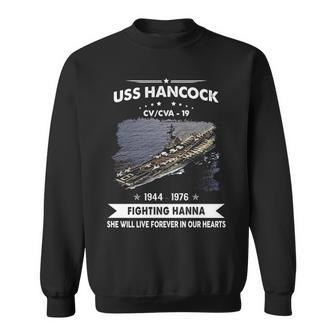 Uss Hancock Cv 19 Cva Sweatshirt | Mazezy