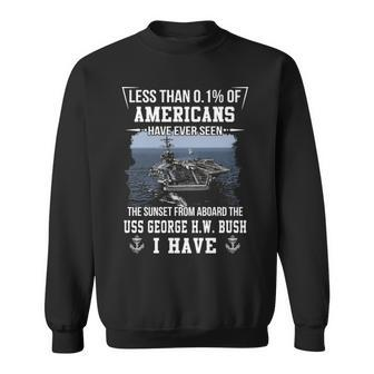 Uss Harry S Truman Cvn 75 Sunset Sweatshirt | Mazezy