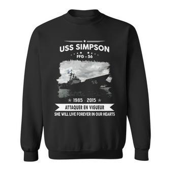 Uss Simpson Ffg Sweatshirt | Mazezy