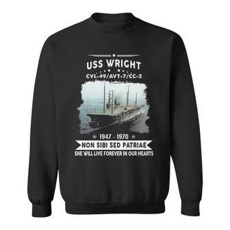 Uss Wright Avt 7 Cc Sweatshirt | Mazezy