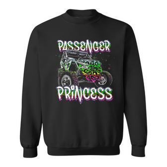 Utv Passenger-Princess Lovers Utv Sxs Riding Dirty Offroad Sweatshirt - Seseable