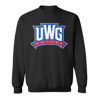 Uwg Wolves Arch Athletics Wordmark Standard Sweatshirt - Monsterry