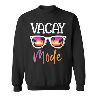 Vacay Mode Sunglasses Sweatshirt - Monsterry AU