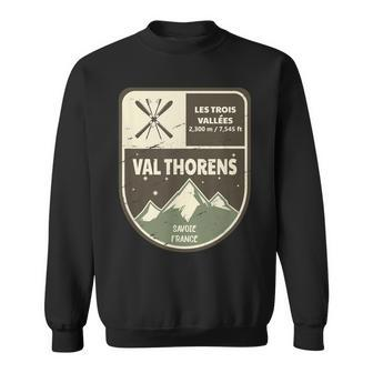 Val Thorens Les Trois Vallées Savoie France Vintage Sweatshirt - Seseable