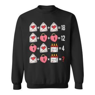 Valentines Day Order Of Operations Valentines Math Teacher Sweatshirt - Monsterry UK