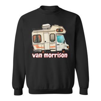 A Van Called Morrison Iconic Vintage Surfer Van Van Life Sweatshirt - Monsterry UK