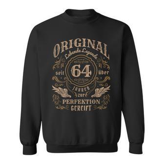 Vatertag 64 Geburtstag Papa 2023 Lebende Legende Geschenk Sweatshirt - Geschenkecke