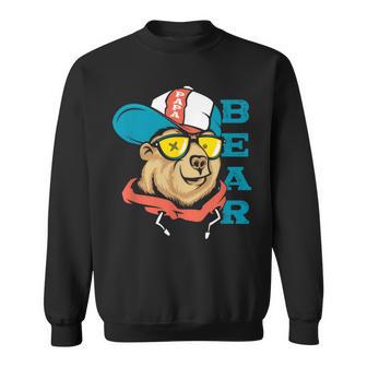 Vatertagsgeschenk Papa Bear Papa Bär Spruch Lustig Für Papa Sweatshirt - Geschenkecke