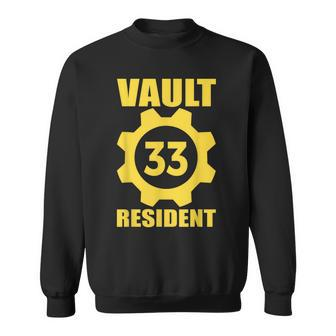 Vault 33 Resident Yellow Blue Sweatshirt - Monsterry