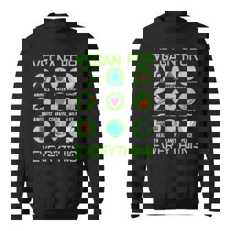 Vegan For Everything Vegan Sweatshirt - Thegiftio UK