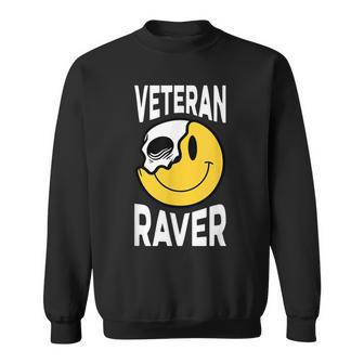 Veteran Raver Old School Rave Raving Party Sweatshirt - Geschenkecke