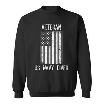 Veteran Us Navy Diver Sweatshirt - Monsterry