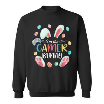 Video Game Easter Bunny Eggs Gamer Easter Gaming Sweatshirt - Thegiftio UK