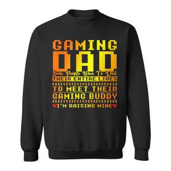 Video Games Player Fathers Day Gamer Dad Gaming Sweatshirt - Monsterry UK