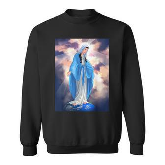 Vierge Marie Eglise Catholiqueierge Maria Catolica Sweater e - Cadeauxyz
