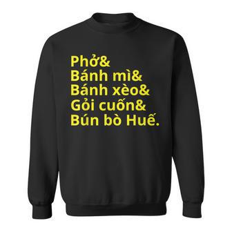 Vietnamese Foodie Vietnam Pride Sweatshirt - Monsterry