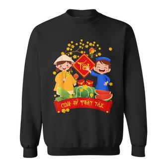 Vietnamese New Year Decoration 2024 Cung Hy Phat Tai Tet Sweatshirt - Monsterry AU