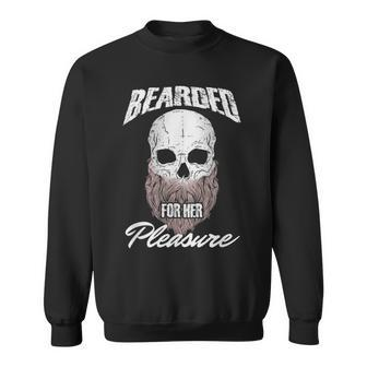 Viking Fan Boyfriend Husband Bearded For Pleasure Sweatshirt - Thegiftio UK