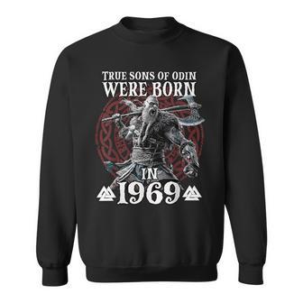 Viking T Odin Vikings Vintage 1969 Birthday Sweatshirt - Monsterry CA