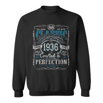 Vintage 1936 Limited Edition 88 Year Old 88Th Birthday Sweatshirt | Mazezy