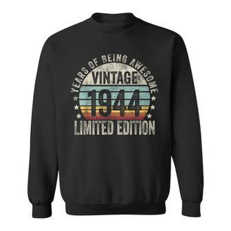 Vintage 1944 T For Retro 1944 Birthday Sweatshirt - Monsterry