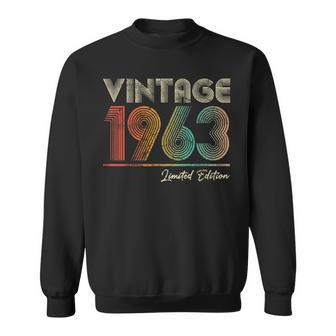 Vintage 1963 61 Year Old 61St Birthday For Women Sweatshirt - Seseable