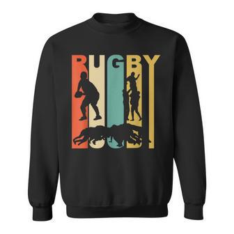 Vintage 1970'S Style Rugby Sweatshirt - Monsterry