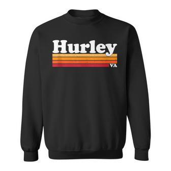 Vintage 1980S Graphic Style Hurley Virginia Sweatshirt - Seseable