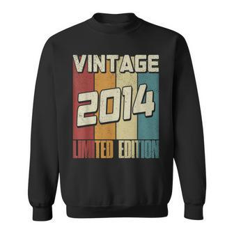 Vintage 2014 Limited Edition 10Th Birthday Sweatshirt - Monsterry CA