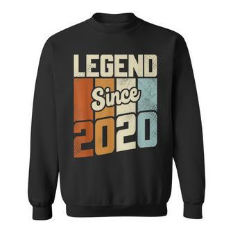 Vintage 2020 4 Birthday Decorations Boys Girls 4Th Birthday Sweatshirt - Seseable