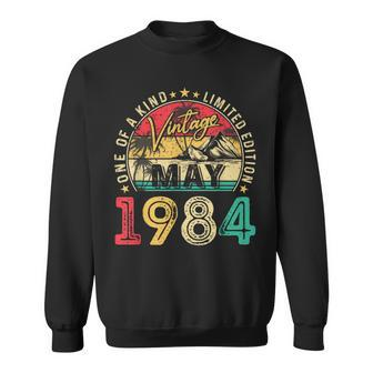 Vintage 40Th Birthday May 1984 40 Year Old Women Sweatshirt | Mazezy