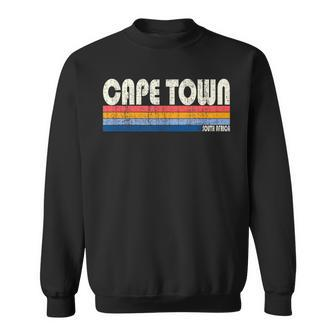Vintage 70S Cape Town South Africa Sweatshirt - Monsterry DE