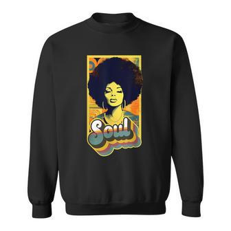 Vintage 70S Funk Afro Soul Sweatshirt - Monsterry